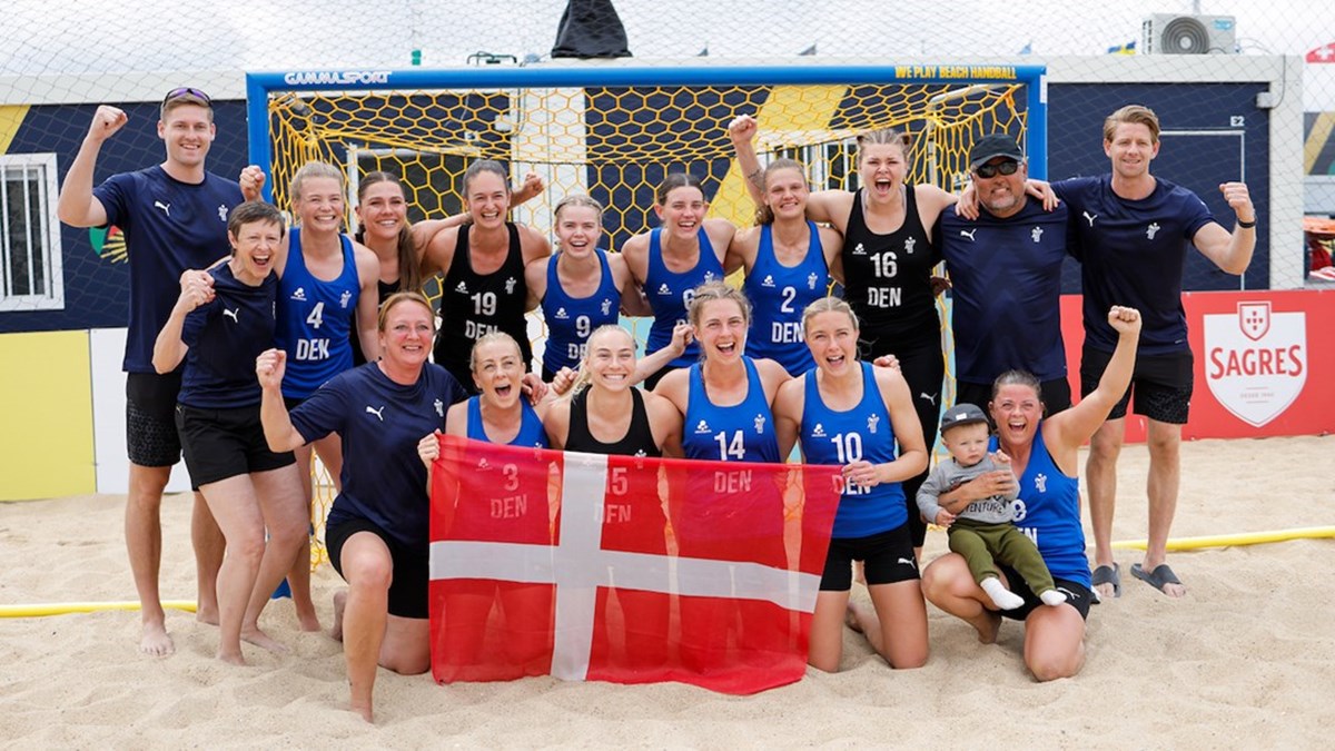 Her Er Beachlandsholdenes Trupper Til European Games Håndbolddk 